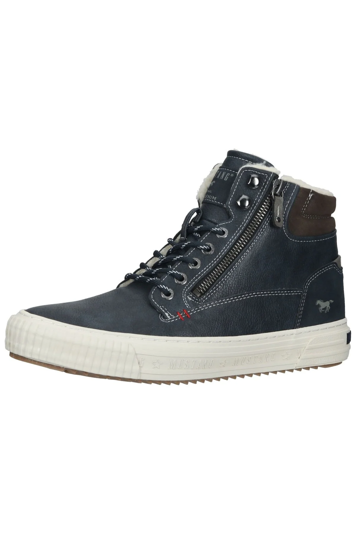Bild von Mustang Sneaker Dunkelblau Flacher Absatz für Herren - 42