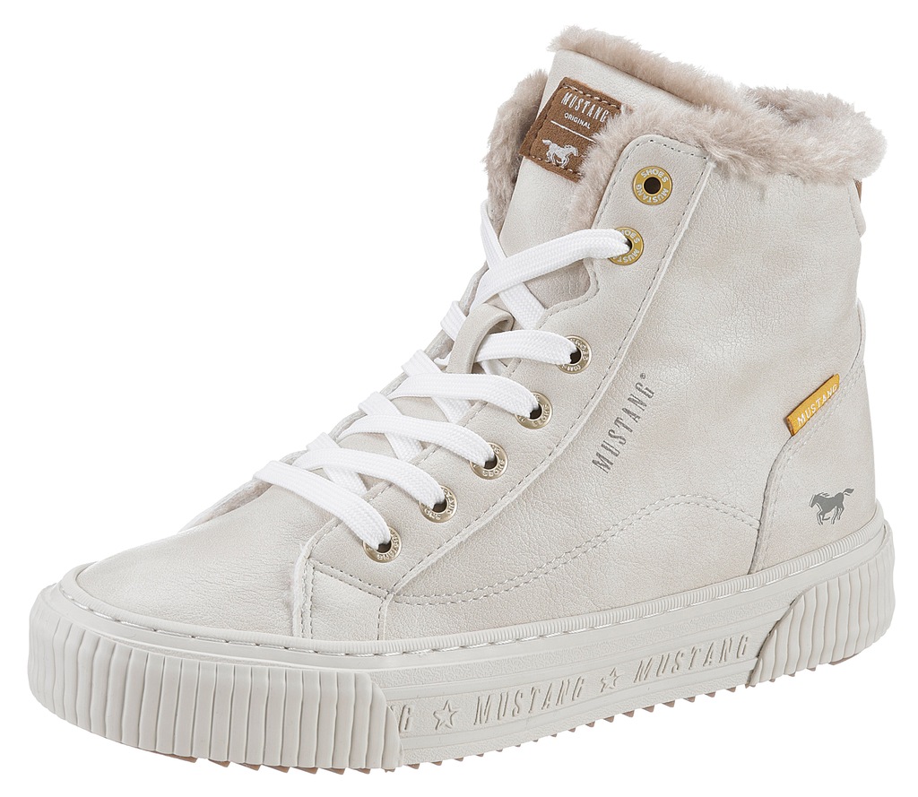 Bild von Mustang Shoes Winterboots, High Top Sneaker, Schnürboots mit Plateausohle