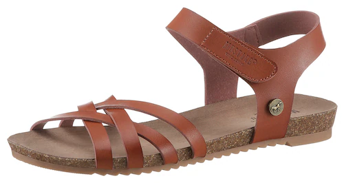 Bild von Mustang Shoes Riemchensandale, Sommerschuh, Sandalette, Klettschuh, mit Klettverschluss-Riemchen