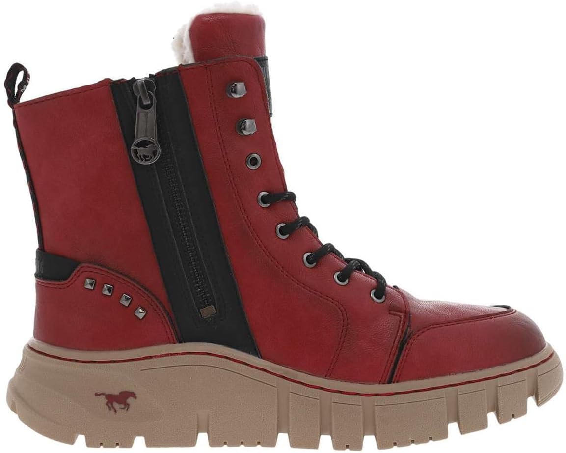 Bild von Mustang Shoes Winterboots, Stiefelette, Schnürboots mit praktischem Innenreißverschluss