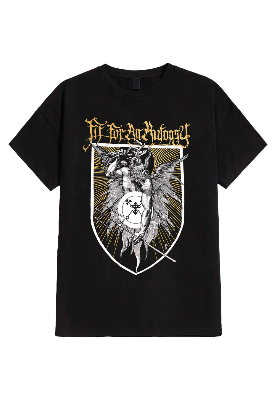 Bild von Fit For An Autopsy - The Great Duque - T-Shirt - Schwarz - S - 100% Baumwolle,Jersey