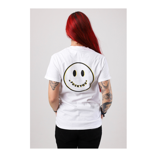 Bild von Dancitee - Fu In My Smile - T-Shirt - Weiß - L