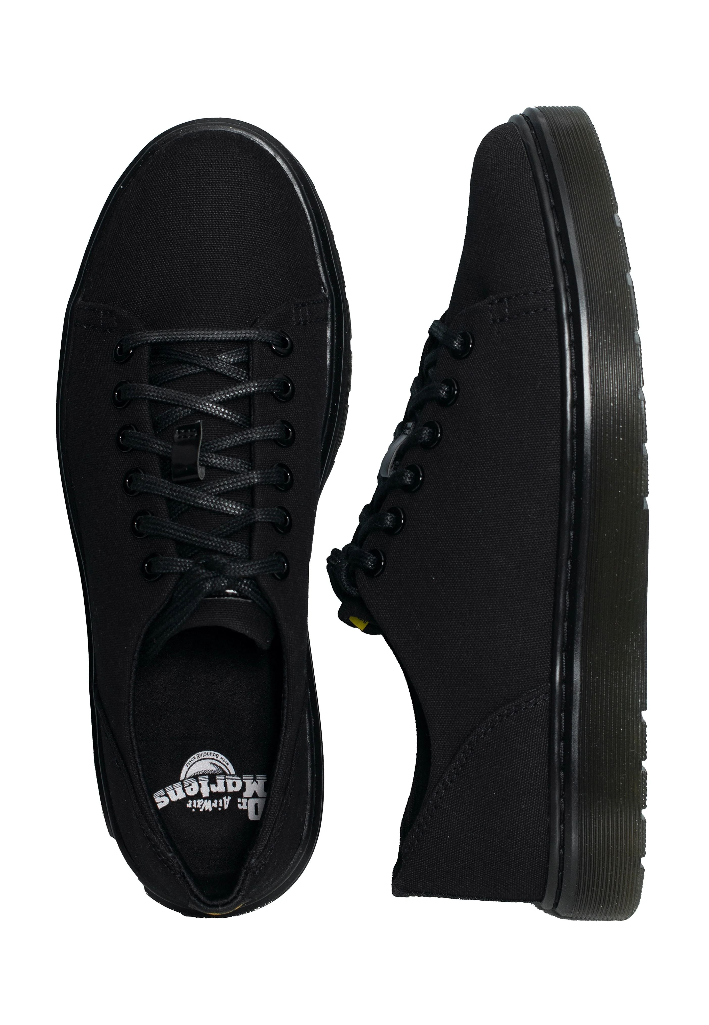 Bild von Dr. Martens - Dante Black 10 Oz Canvas - Schuhe - Schwarz - EU 40 - Textile/Textile/Gummi,Segeltuch