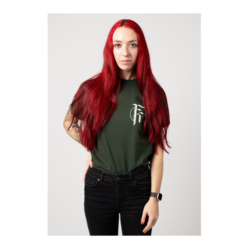 Bild von Fit For A King - Emblem Forest Green - T-Shirt - Grün - S