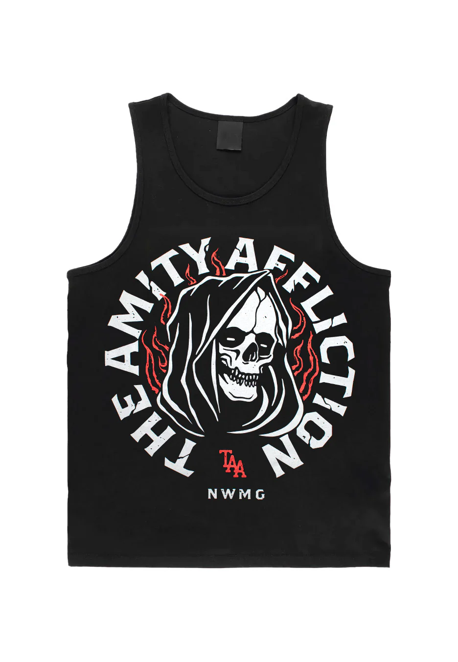 Bild von The Amity Affliction - Reaper Circle - Tank - Schwarz - XXL - 100% Baumwolle,Jersey