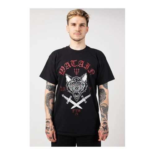Bild von Watain - Wolf - T-Shirt - Schwarz - XL - 100% Baumwolle