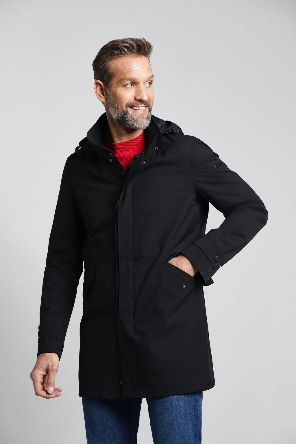 Bild von bugatti Parka, mit Kapuze, wasser- und windabweisend
