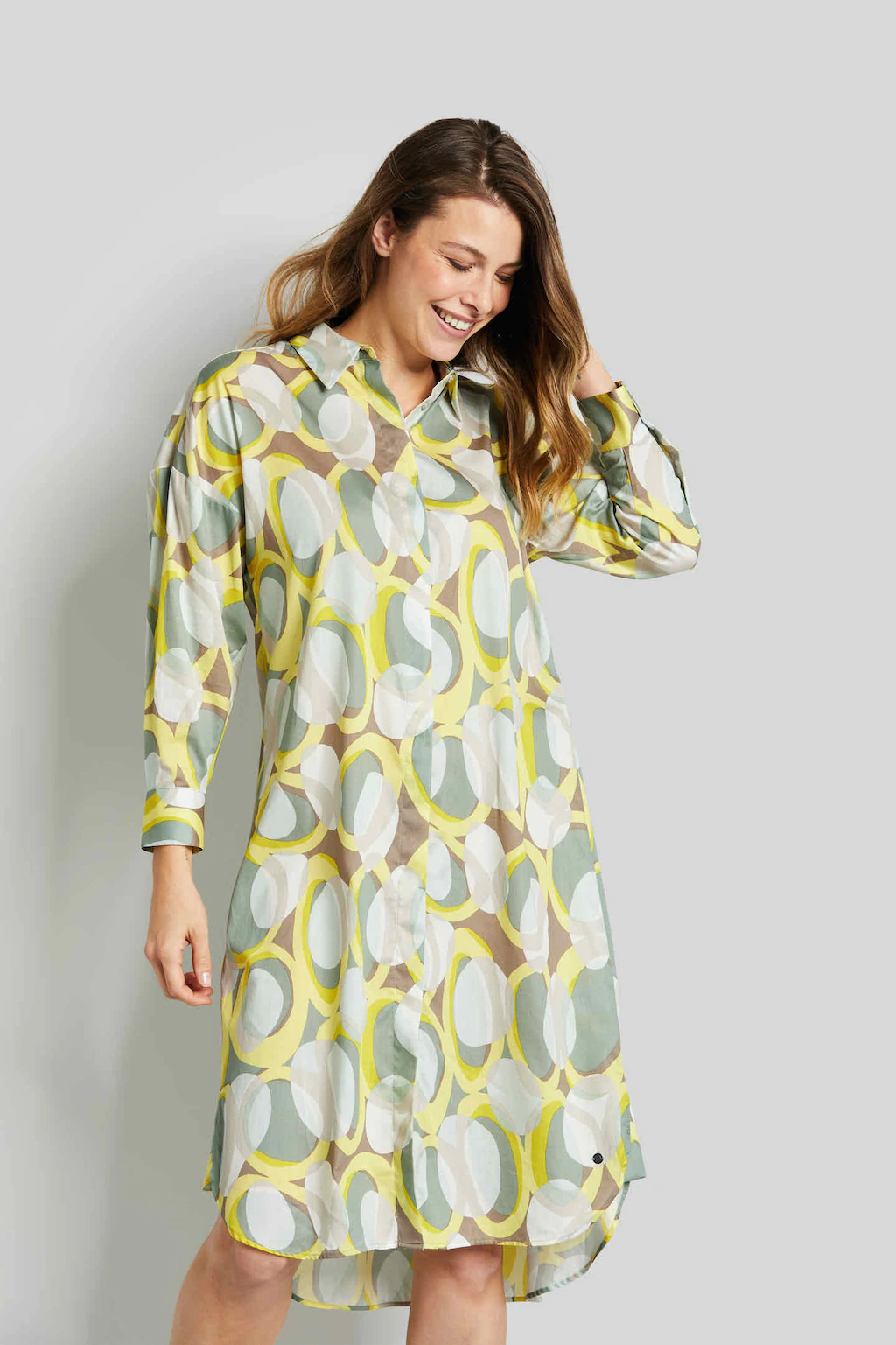Bild von bugatti Hemdblusenkleid, aus reiner Baumwolle