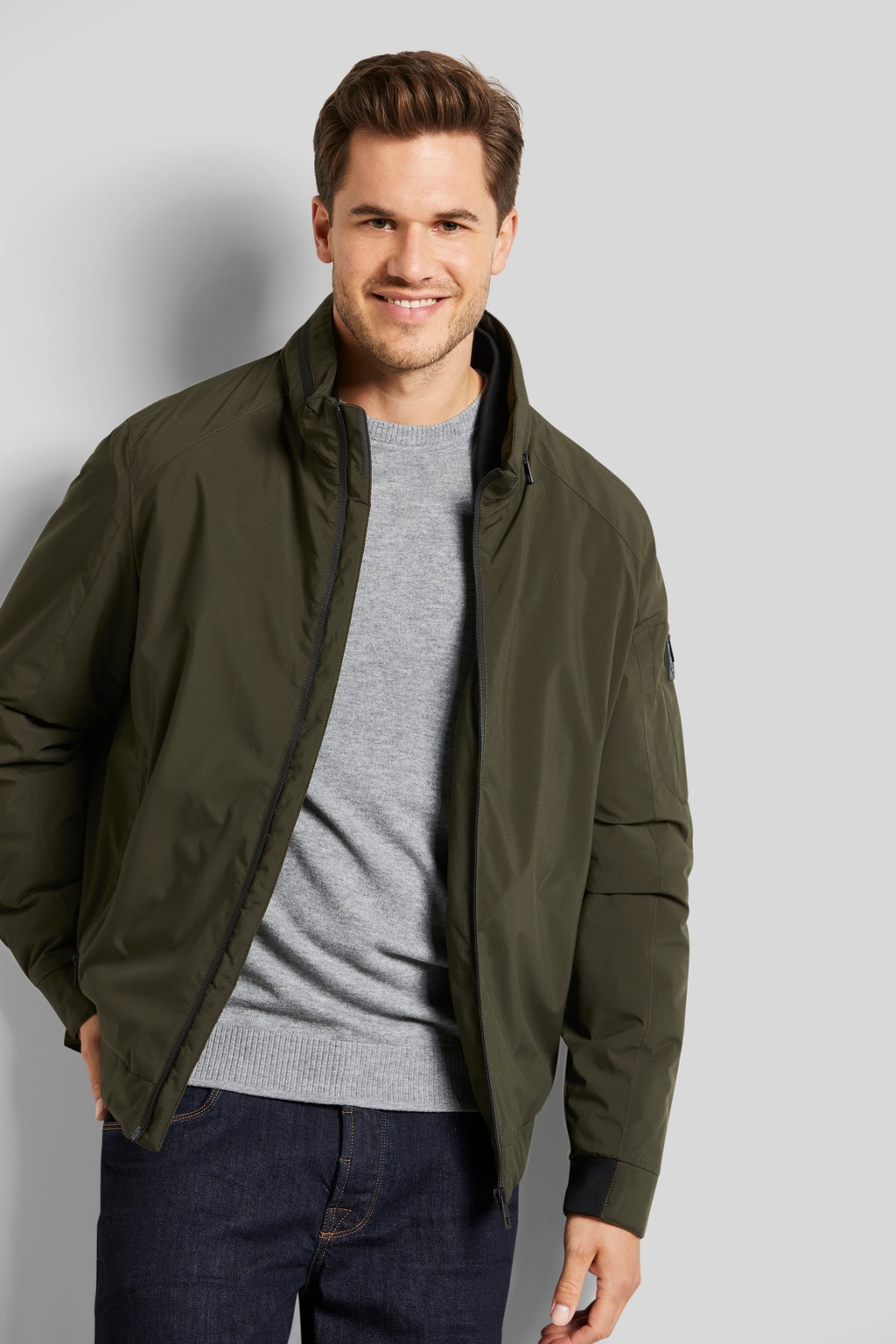Bild von bugatti Blouson, ohne Kapuze, aus 100 % recycelten Materialien