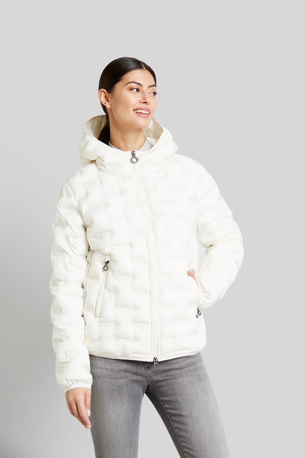 Bild von bugatti Blouson, mit Kapuze, aus recyceltem Material