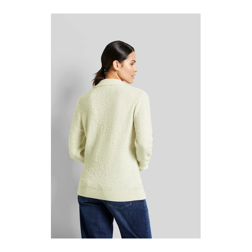 Bild von Bugatti V-Ausschnitt-Pullover mit Kragen – W9735-53588