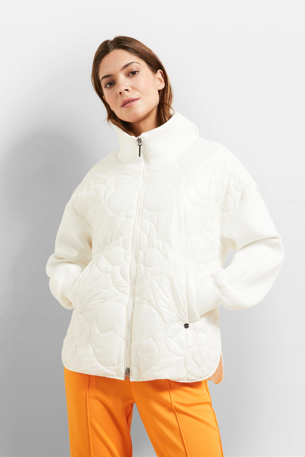 Bild von Blouson aus hochwertiger, synthetischer Füllfaser in ecru