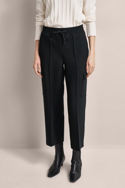Bild von Freizeithose mit Cargotaschen in schwarz