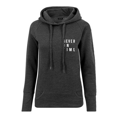 Bild von Mister Tee Herren Ladies Never On Time Hoody XL Grey