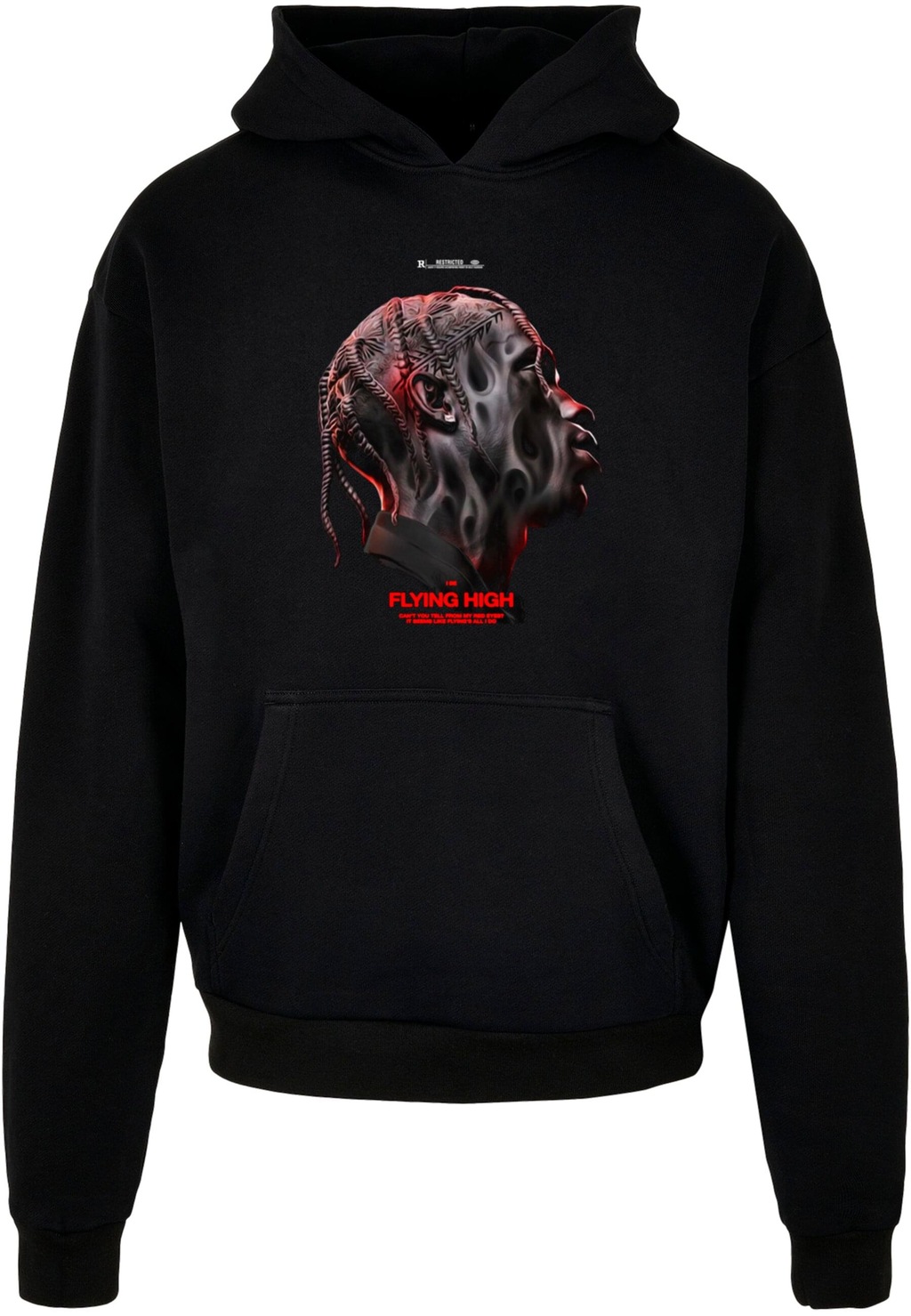 Bild von Upscale by Mister Tee Kapuzensweatshirt Upscale by Mister Tee Herren Flying High Heavy Oversize Hoodie (1-tlg)