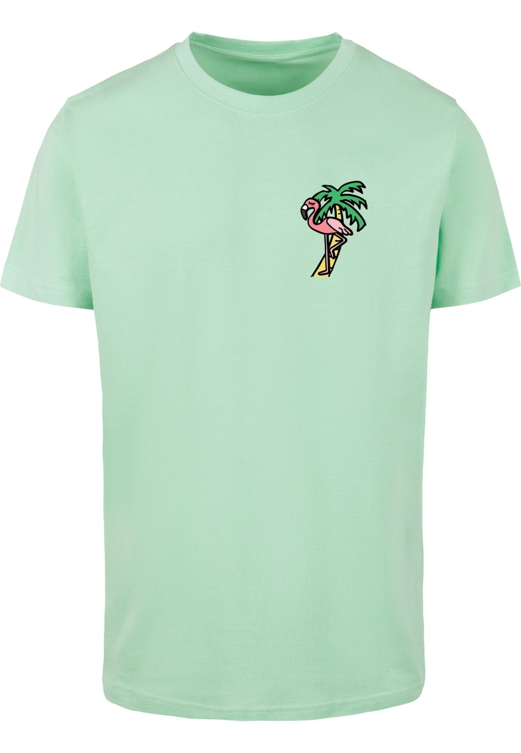 Bild von Mister Tee Flamingo T-shirt Rundhals für Herren - M