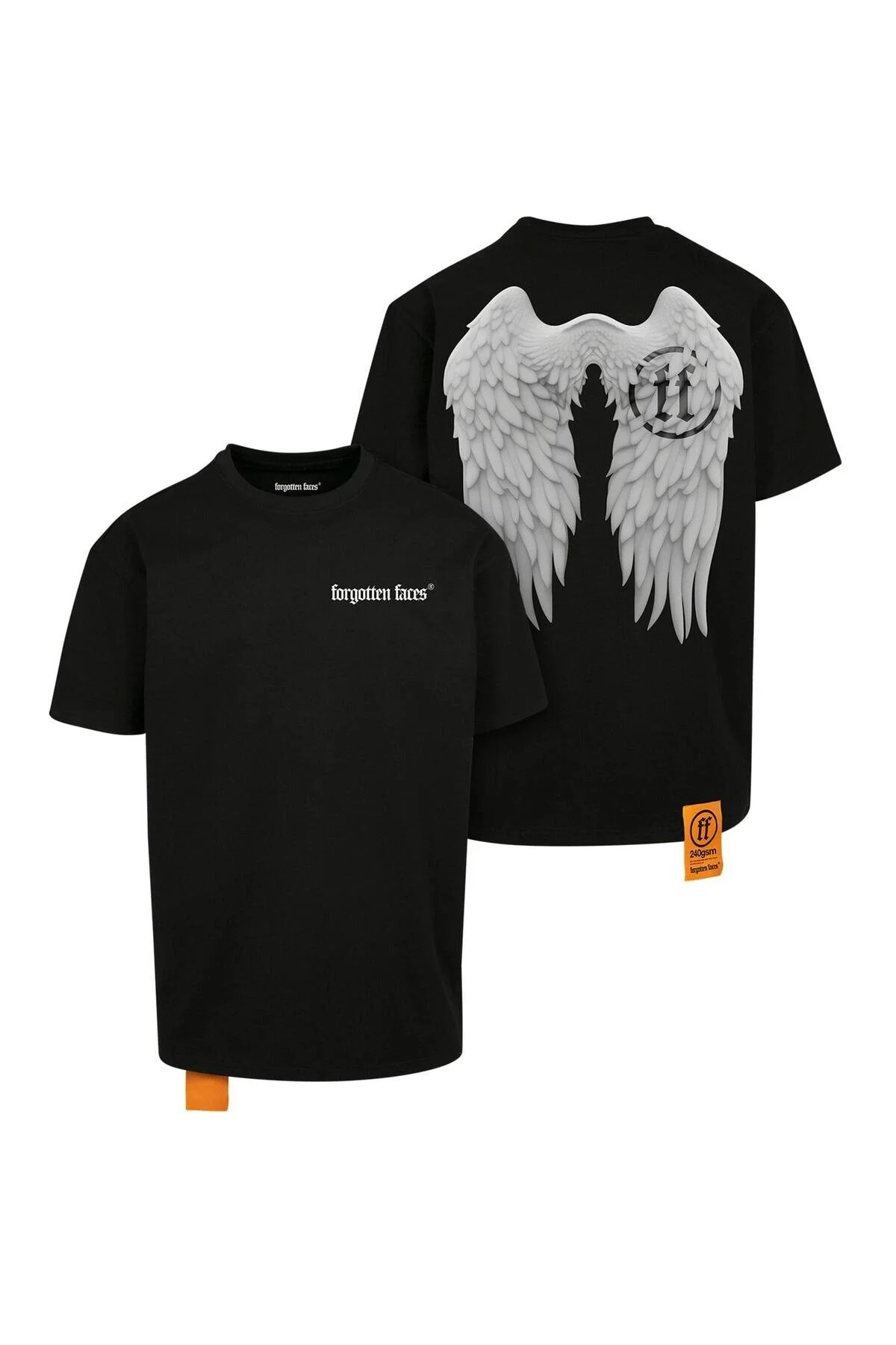 Bild von Forgotten Faces Wings Oversized Tee für Herren - L
