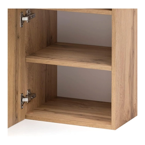 Bild von Lomadox Badezimmer Unterschrank HEERLEN-03 in Wotaneiche Nb.