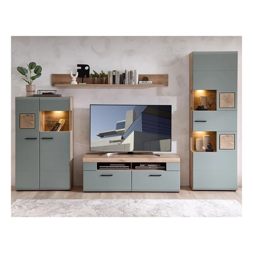 Bild von Lomadox Vitrine FARO-36-REED - Eleganz für dein Wohnzimmer