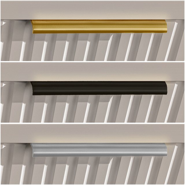 Bild von Lomadox Badmöbel-Set ADELAIDE-56-CASHMERE, (Spar-Set, 3-St., Doppelwaschtisch LED-Spiegel Keramikwaschbecken), 120cm Waschtisch mit Aufsatzwaschbecken, kaschmir
