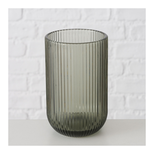 Bild von Boltze Rigano Trinkglas dunkelgrau 13cm (1 Stück)