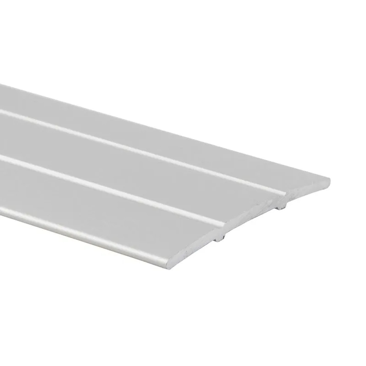 Bild von KARAT Übergangsprofil Verbindung für Bodenbeläge Silber Selbstklebend 3,8 x 100 cm