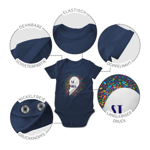 Bild von Shirtracer Shirtbody Best Friends Konfetti Teil 2 im Test