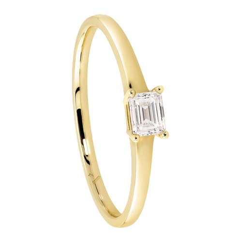 Bild von Eleganter MONCARA Damen Ring aus 585er Gelbgold