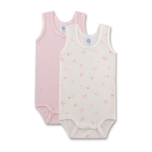 Bild von Sanetta - Kid's DP Body Sleeveless 324629+324630 - Alltagsunterwäsche Gr 104 weiß
