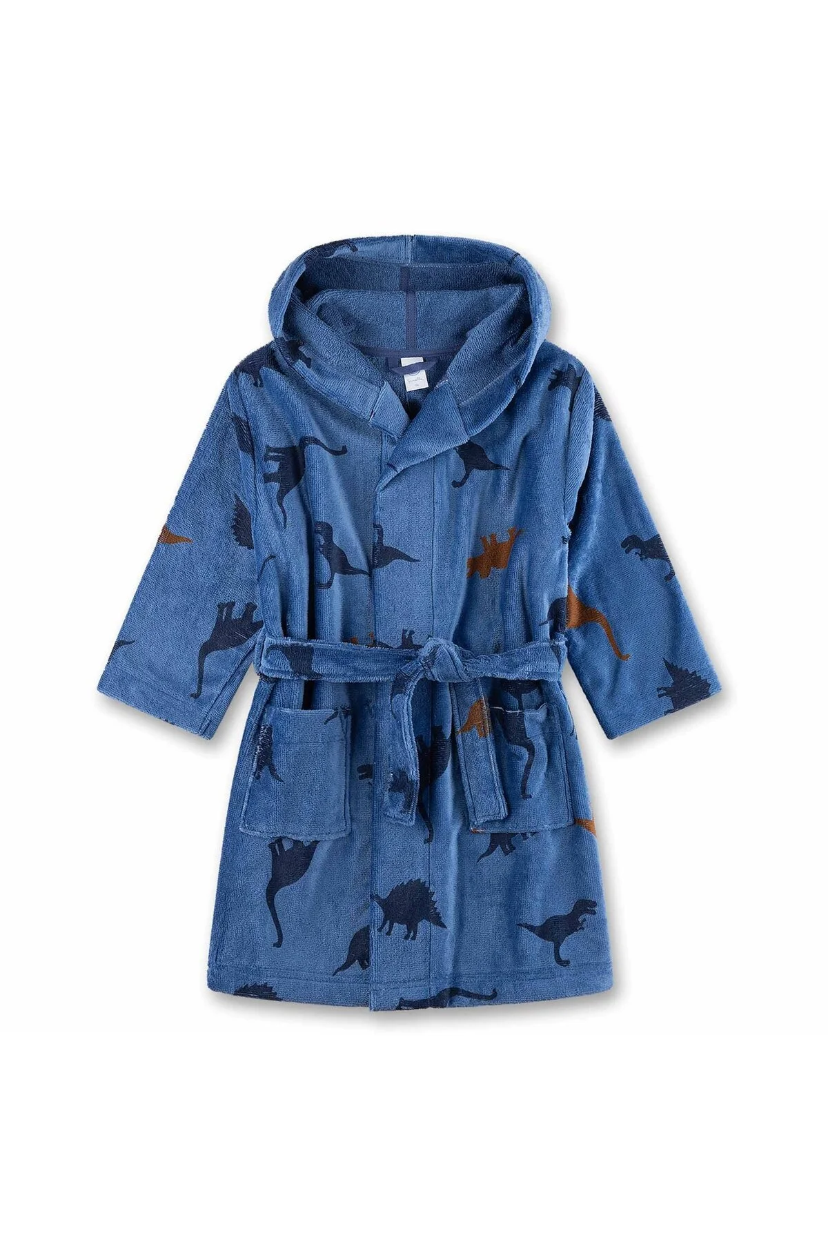 Bild von Sanetta Jungen Bademantel Kids, Bademode, Baumwolle, Kapuze, Taschen, Motiv für Herren - 128