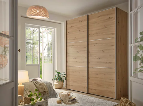 Bild von STAUD Schwebetürenschrank »Includo, Made in Germany«, Mit vier verschiedenen Ausstattungsvarianten