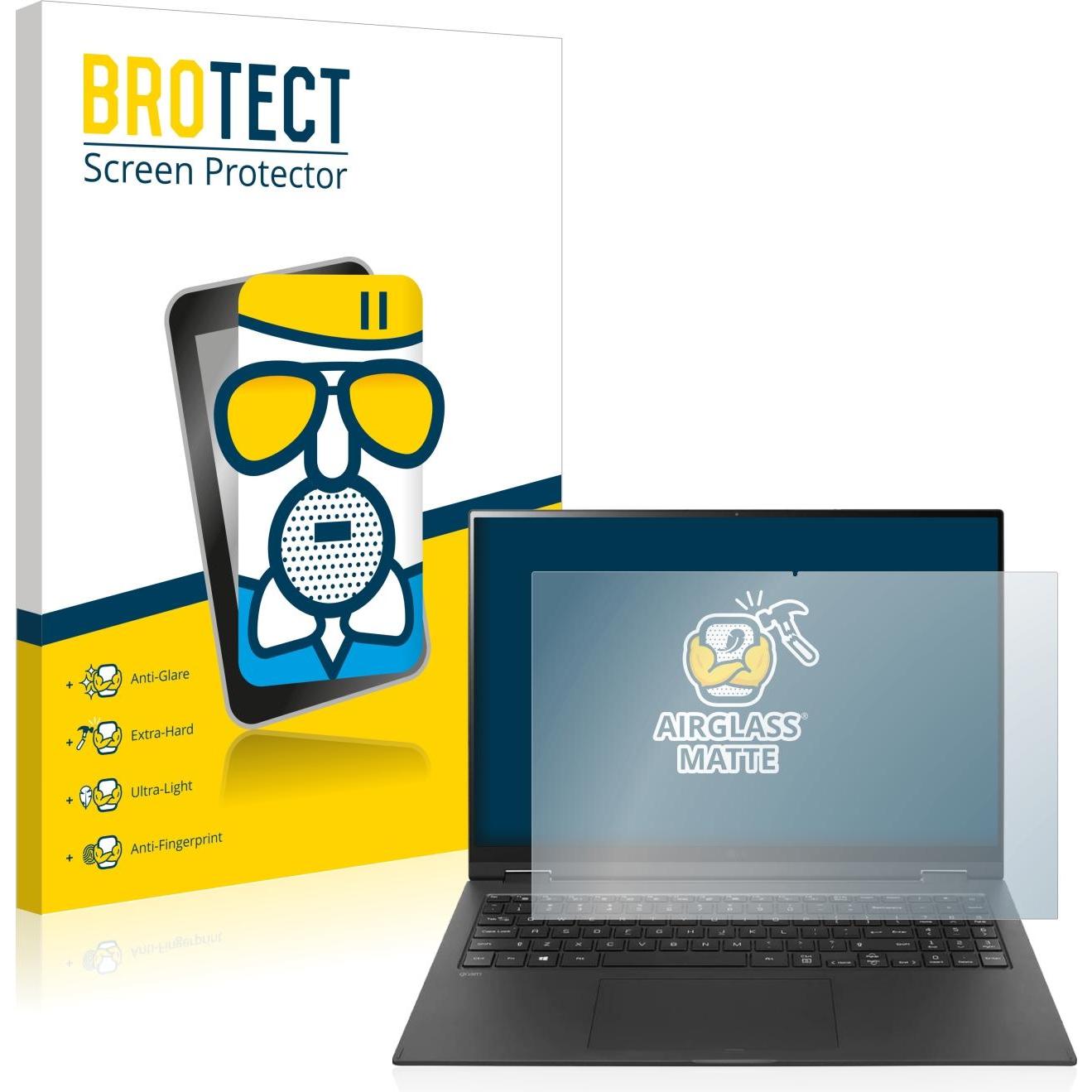 Bild von BROTECT AirGlass Panzerglasfolie Matt (16"), Notebook Schutzfolie