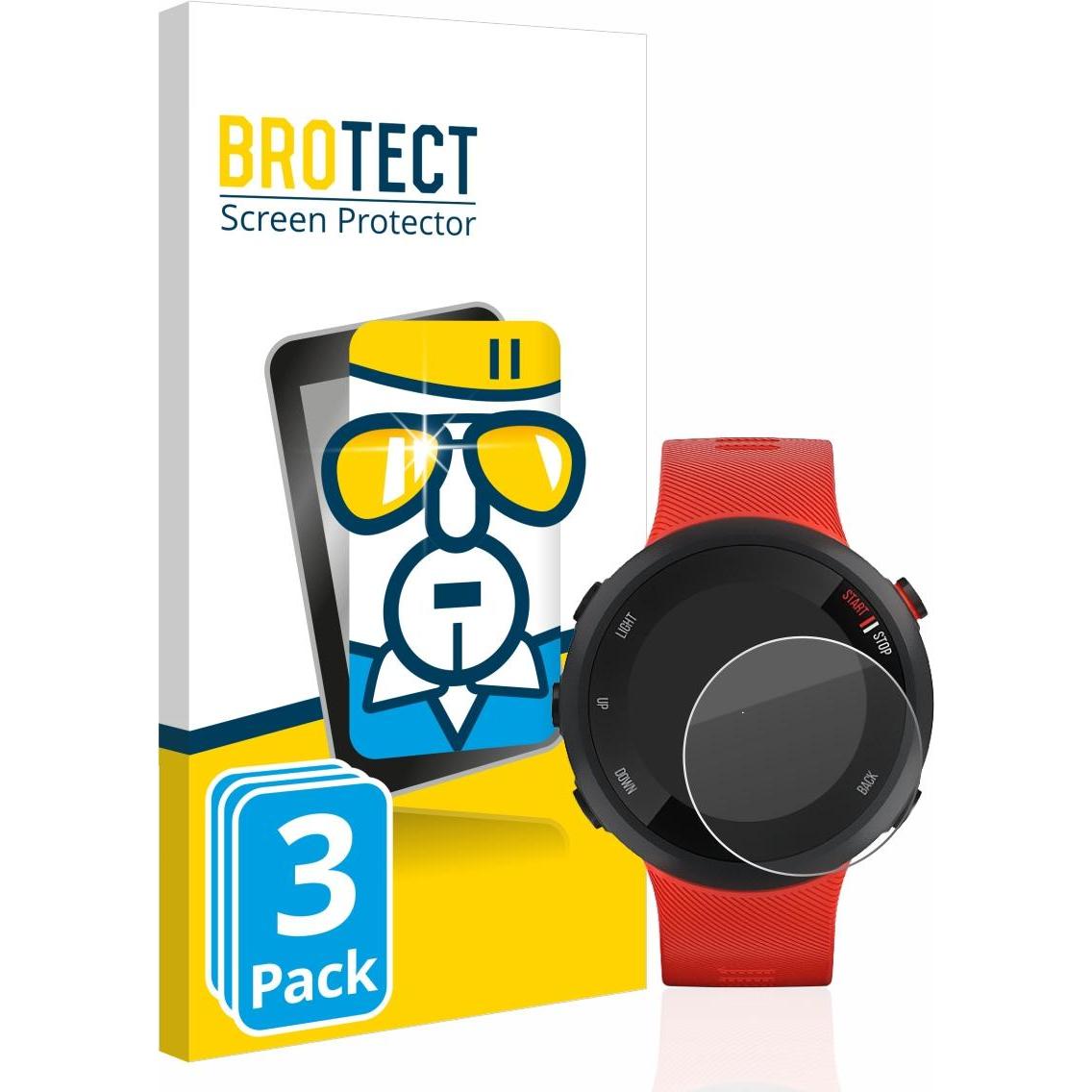 Bild von BROTECT Panzerglas Hartglas Displayschutz, Smartwatch Schutzfolie, Transparent