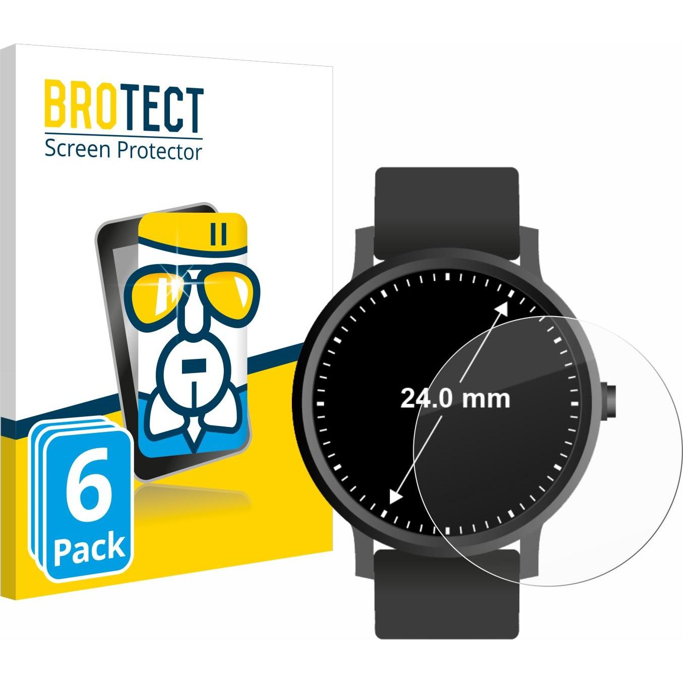 Bild von BROTECT AirGlass Panzerglasfolie, Smartwatch Schutzfolie, Transparent