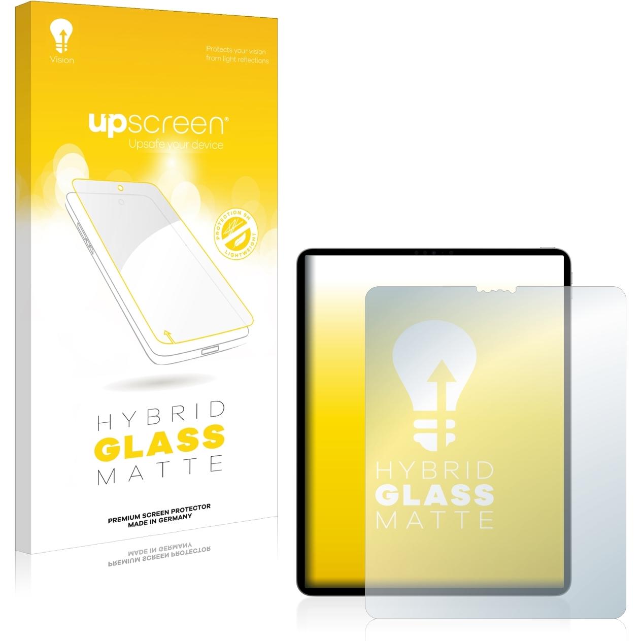 Bild von upscreen Reflection Shield Panzerglasfolie Matt (1 Stück, iPad Pro 12.9 2022 (6. Gen)), Tablet Schutzfolie