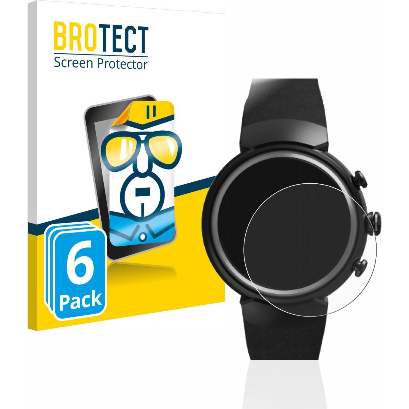 Bild von BROTECT Schutzfolie Displayschutz Klar, Smartwatch Schutzfolie, Transparent