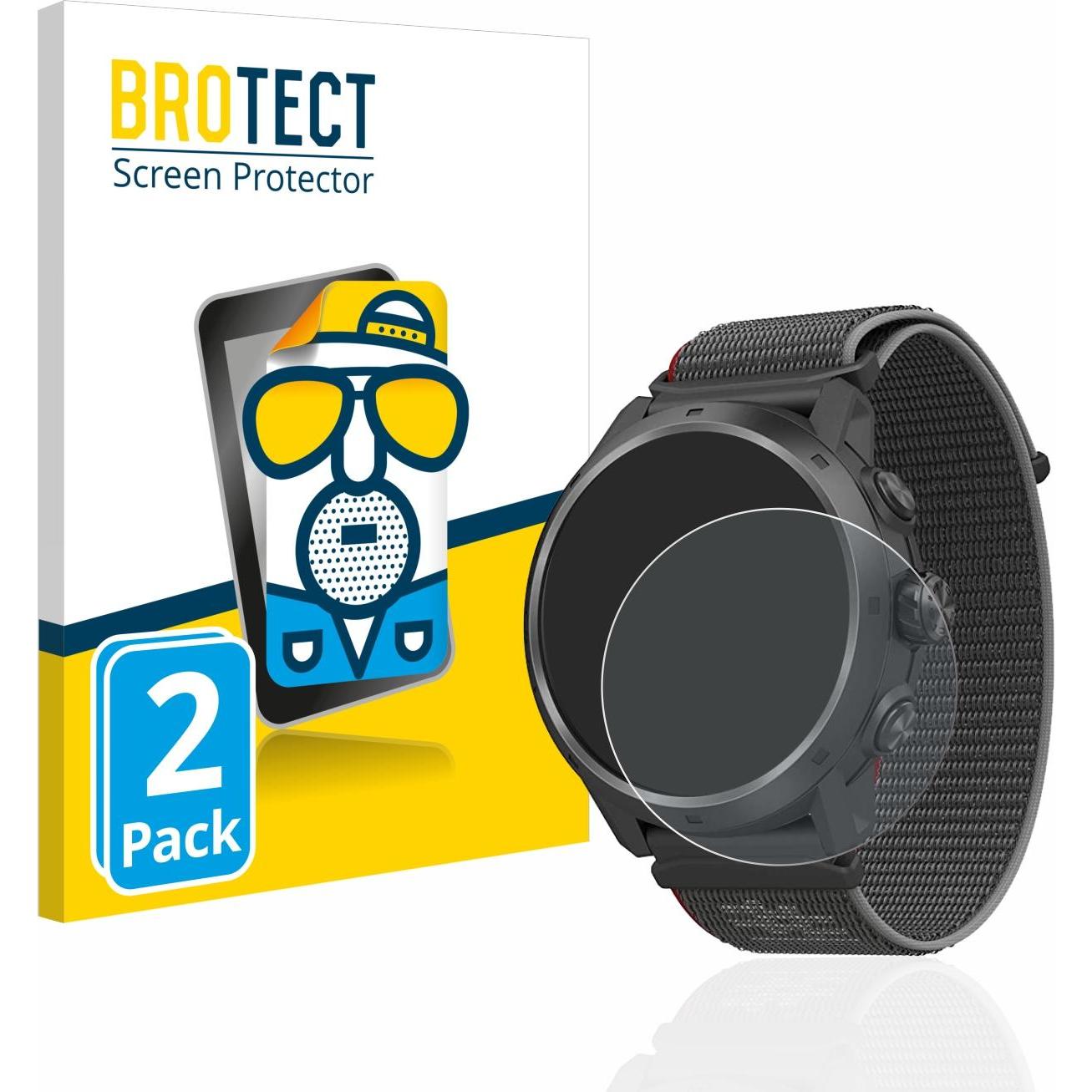 Bild von BROTECT Entspiegelungs-Schutzfolie Displayschutz Matt, Smartwatch Schutzfolie, Transparent