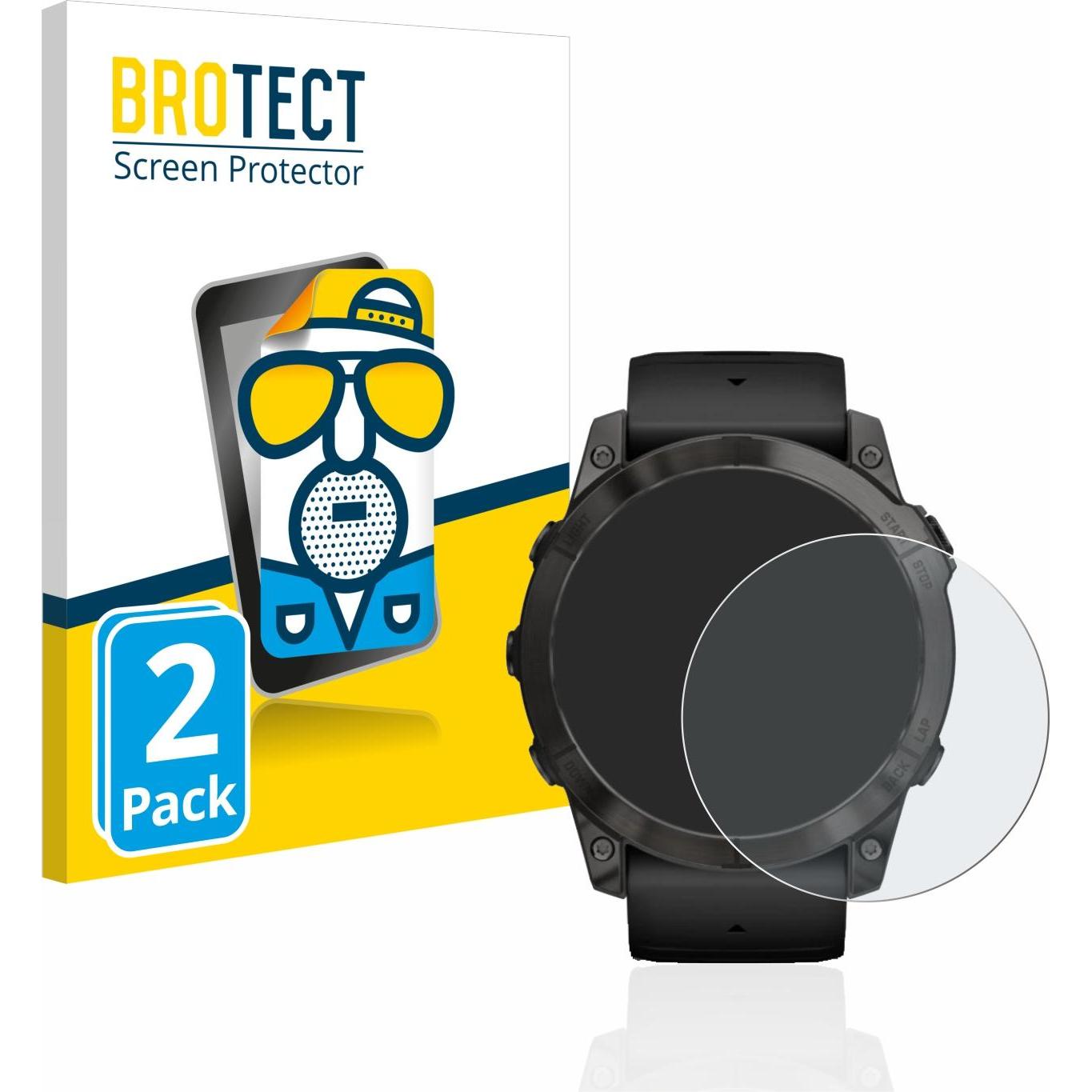 Bild von BROTECT Entspiegelungs-Schutzfolie Displayschutz Matt, Smartwatch Schutzfolie, Grau