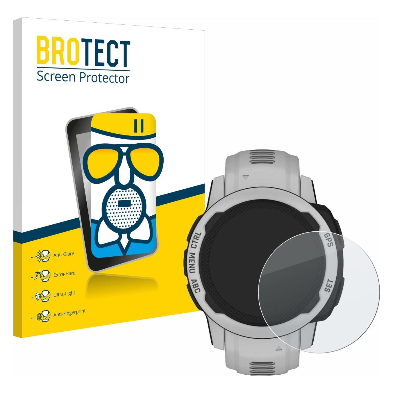 Bild von BROTECT AirGlass Panzerglasfolie Matt, Smartwatch Schutzfolie, Grau