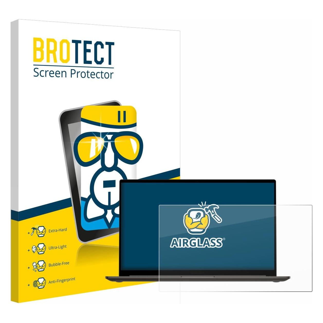 Bild von BROTECT AirGlass Panzerglasfolie (39.60", 16 : 9), Notebook Schutzfolie