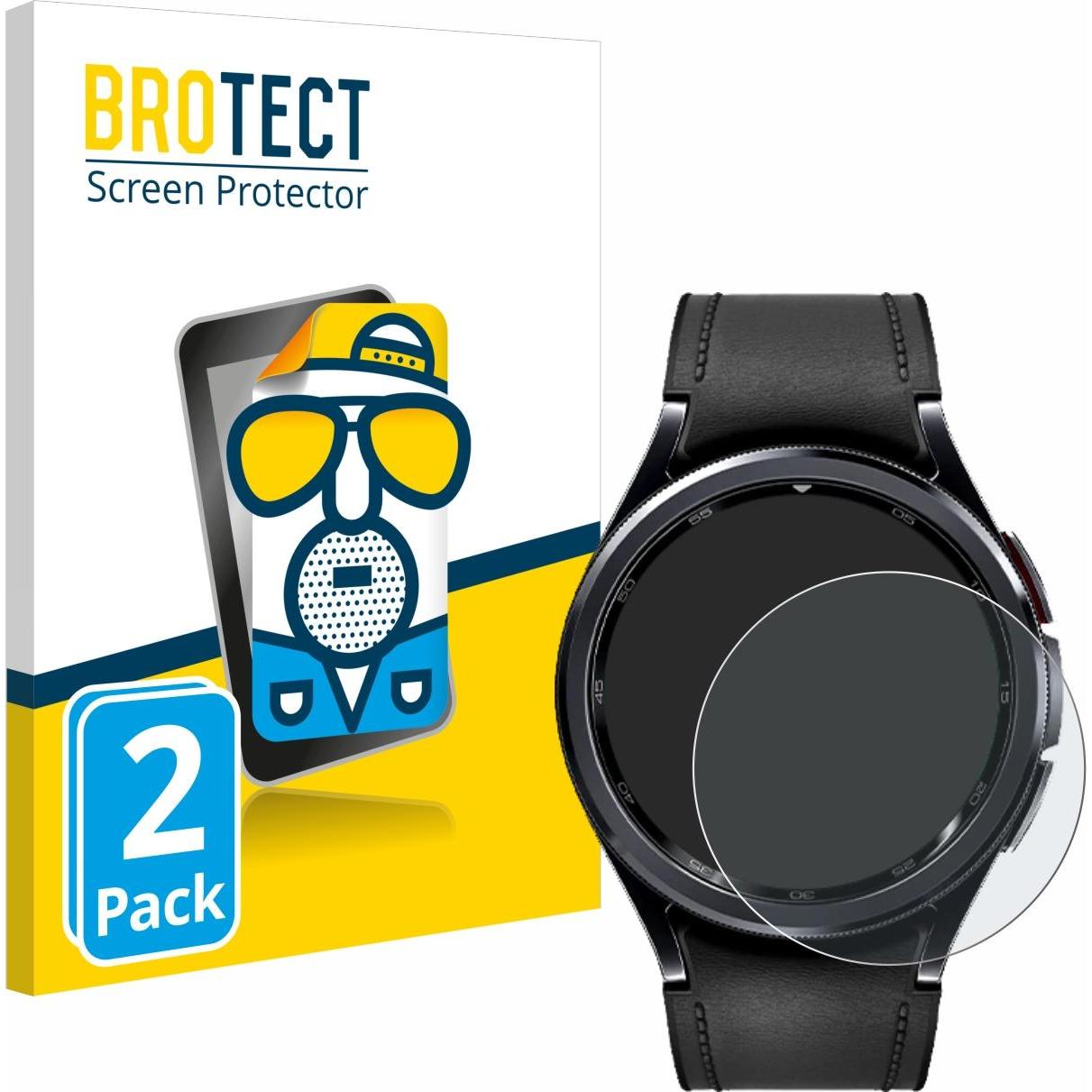 Bild von BROTECT Entspiegelungs-Schutzfolie Displayschutz Matt, Smartwatch Schutzfolie, Grau