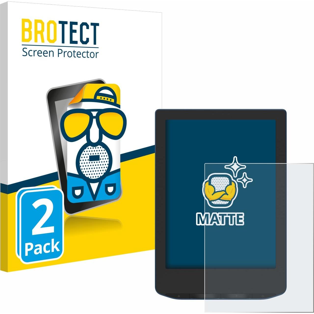 Bild von BROTECT Entspiegelungs-Schutzfolie Displayschutz Matt (Verse Pro), eReader Zubehör, Grau