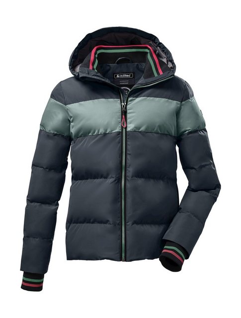 Bild von killtec Mädchen Winterjacke/Jacke in Daunenoptik mit Kapuze KOW 192 GRLS QLTD JCKT, dunkel aquaverde, 128, 38505-000