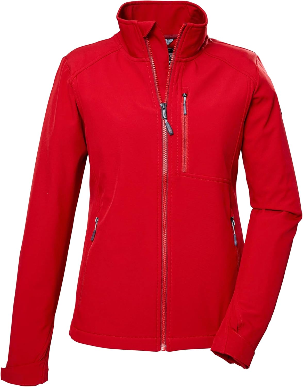 Bild von killtec Damen Softshelljacke/Outdoorjacke mit Stehkragen KOS 264 WMN SFTSHLL JCKT, rot, 48, 41317-000