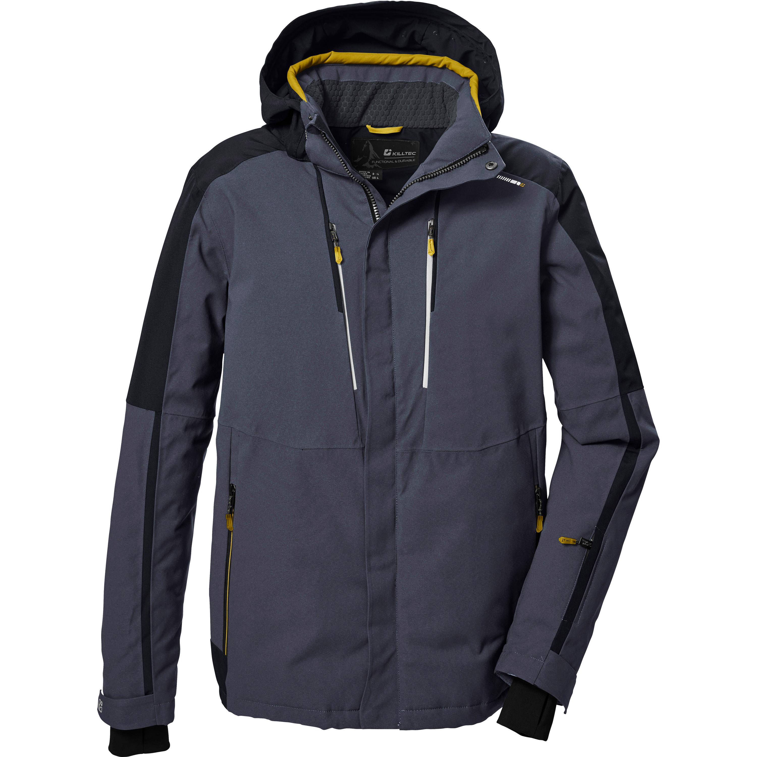 Bild von killtec® Skijacke, abnehmbare Kapuze, atmungsaktiv, für Herren, blau, XL