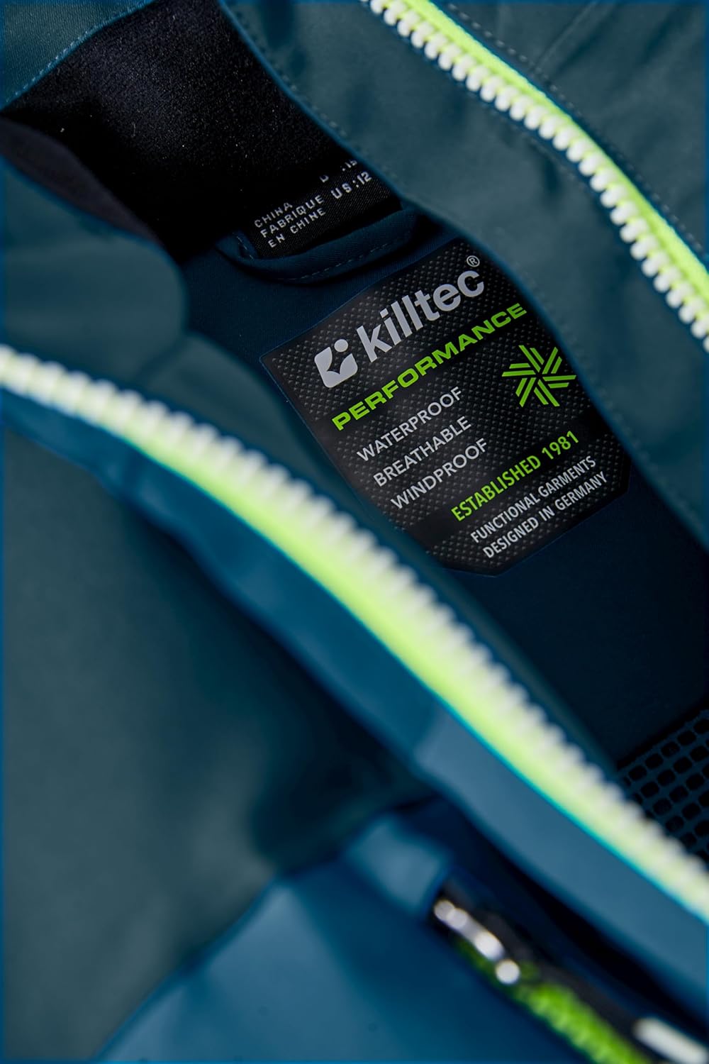 Bild von killtec Jungen Skijacke/Funktionsjacke wasserdicht mit Kapuze und Schneefang KSW 389 BYS SKI JCKT, dunkel ozean, 164, 42099-000