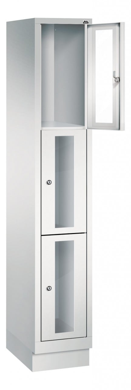 Bild von Fächerschrank mit Sichtfenstern