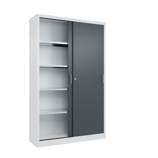 Bild von Schwerlast-Schiebetürenschrank Werkstatt
