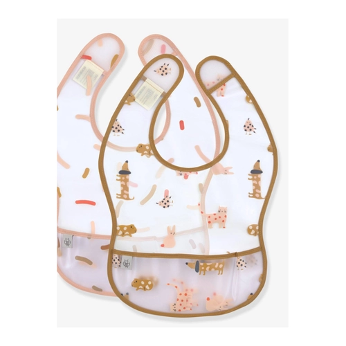 Bild von 2er-Pack Baby Lätzchen mit Auffangtasche LITTLE MATEYS LÄSSIG