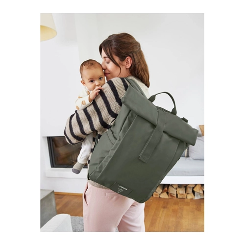 Bild von LÄSSIG Rolltop Up Wickelrucksack Olive